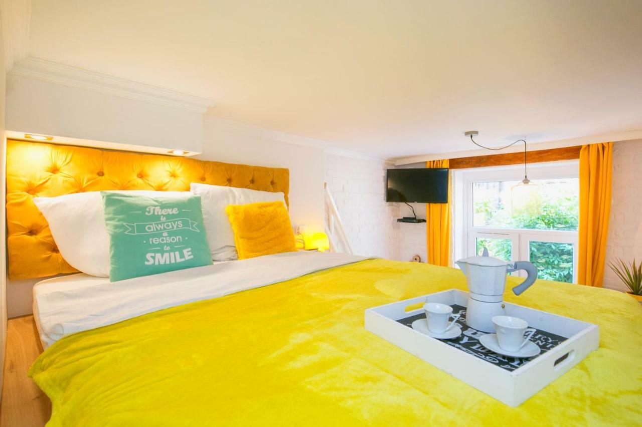 Berg Apartament Yellow Gdaňsk Exteriér fotografie