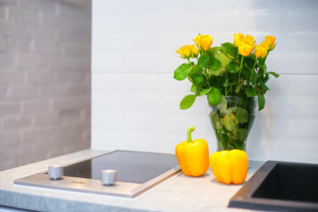 Berg Apartament Yellow Gdaňsk Exteriér fotografie